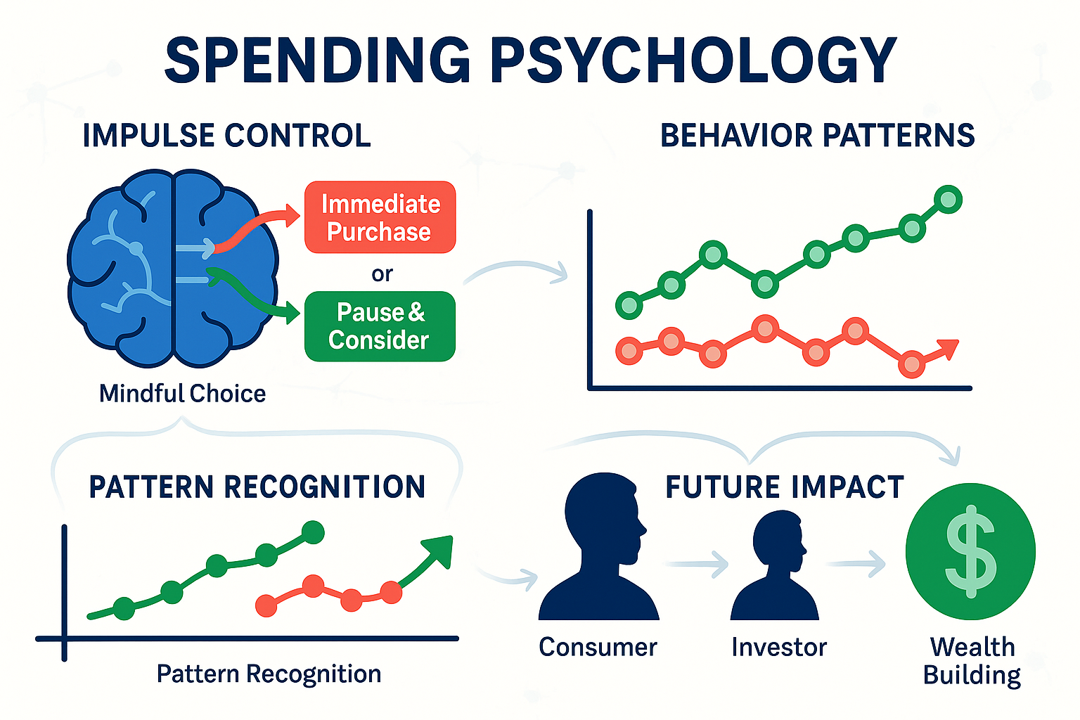 Psychology of spending behavior patterns